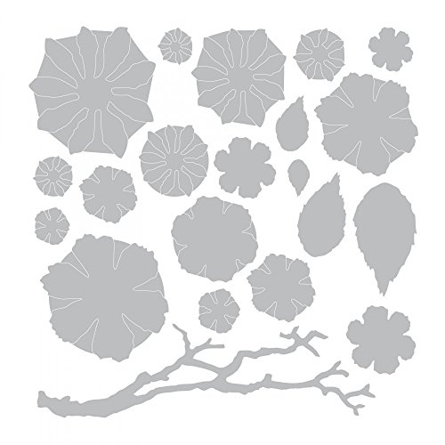Sizzix Thinlits Troqueles 21PK Pequeños jirones florales