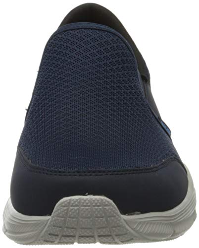 Skechers Equalizer 4.0, Zapatillas para Hombre, Blue Navy Malla PU Trim Nvy, 42 EU