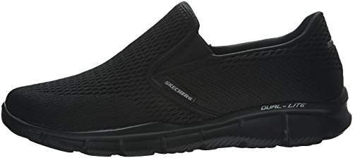 Skechers Men's Equalizer-Double Play Moccasins, Black (Black), 10 UK (45 EU)