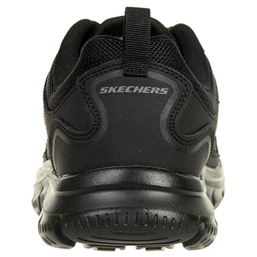 Skechers Track-scloric 52631-bbk, Zapatillas para Hombre, Negro (Black 52631/Bbk), 43 EU
