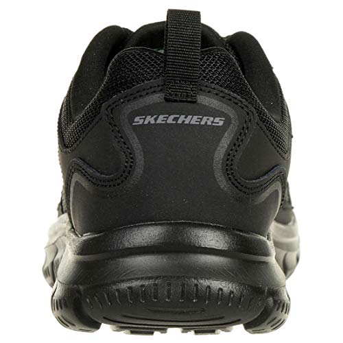 Skechers Track-scloric 52631-bbk, Zapatillas para Hombre, Negro (Black 52631/Bbk), 45 EU