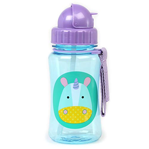 Skip Hop Zoo Unicorn - Botella con pajita de recambio