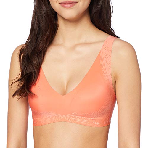 Sloggi Zero Feel N Ex Sujetador, Naranja (Papaya 6341), M para Mujer