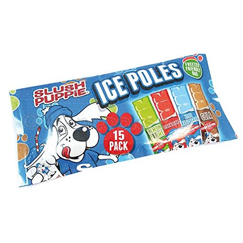 Slush Puppie - Bastones de hielo (15 unidades)