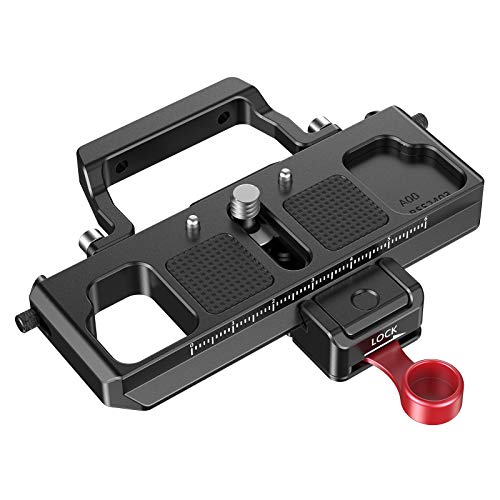 SMALLRIG Mounting Plate de Kit de Placa de Montaje para BMPCC 4K y 6K y Ronin S, Crane 2, Moza Air 2 - BSS2403