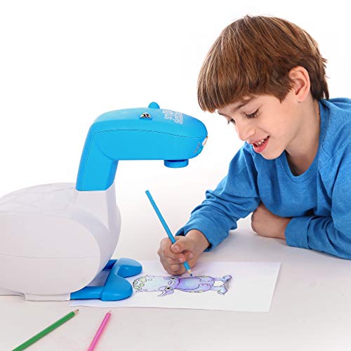 smART Sketcher - Proyector con Paquete de 50 Actividades, proyecta 50 Modelos de Dibujo, y Tus Fotos, para Dibujar faceta, Juguete para niños a Partir de 5 años, MRT00