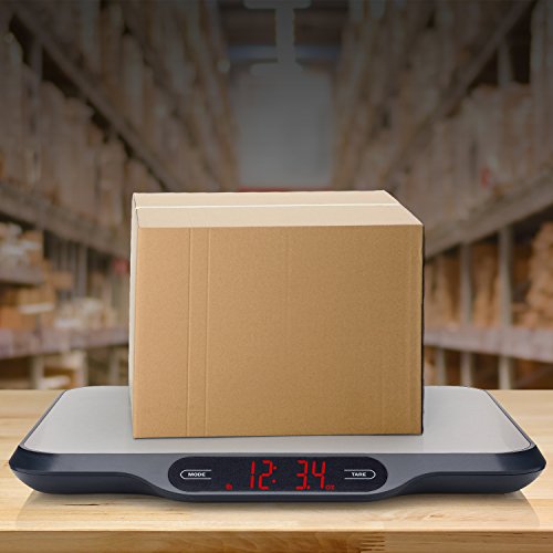 Smart Weigh Báscula Postal Y Báscula Digital De Cocina Multifuncional Con Plataforma Ancha, 15kg De Capacidad