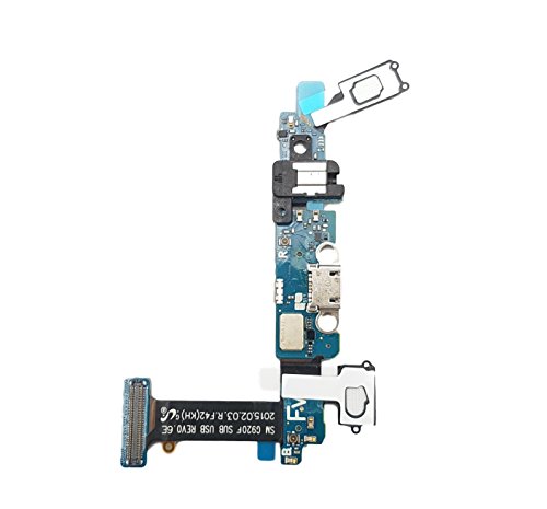 Smartex Conector de Carga Compatible con Samsung Galaxy S6 (G9200 G920F) Dock de repeusto Charging Flex