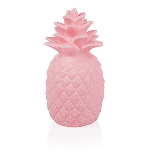 Smartwares IDE-60001 Lámpara LED con Forma de piña para niños Infantil, Rosa, 9.5x9.5x18 cm