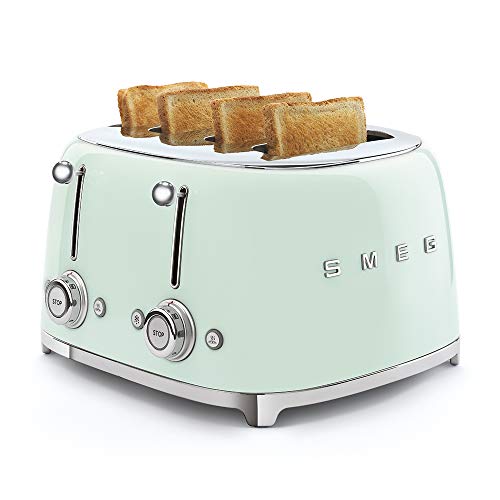 Smeg 770926338 Tostador, Verde pastel