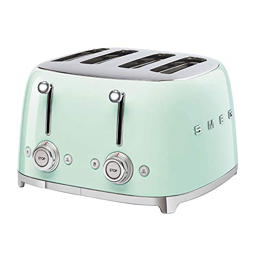 Smeg 770926338 Tostador, Verde pastel