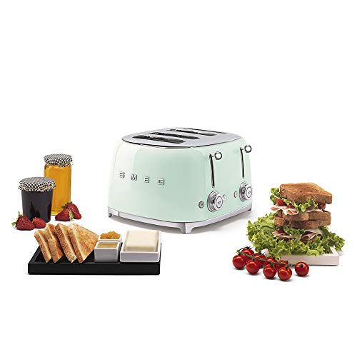 Smeg 770926338 Tostador, Verde pastel