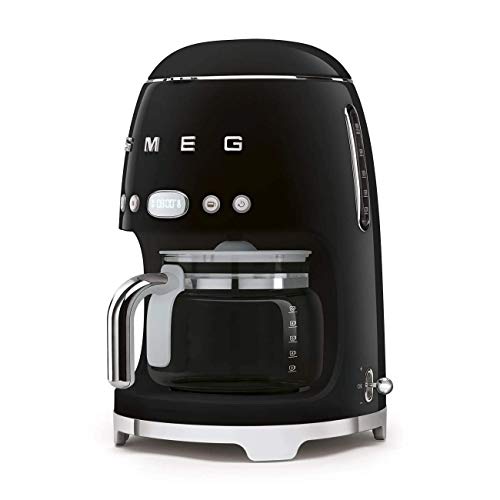 Smeg DCF02BLEU DCF02RDEU/PGAU/WHAU/CRAU/PBAU/SSAU Cafetera de filtro, acero inoxidable 18/8