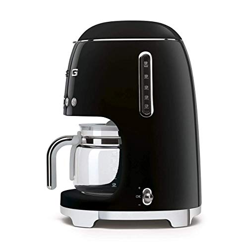 Smeg DCF02BLEU DCF02RDEU/PGAU/WHAU/CRAU/PBAU/SSAU Cafetera de filtro, acero inoxidable 18/8