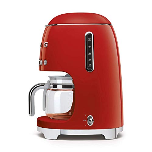 Smeg DCF02RDEU DCF02RDEU/PGAU/WHAU/CRAU/PBAU/SSAU Cafetera de filtro, acero