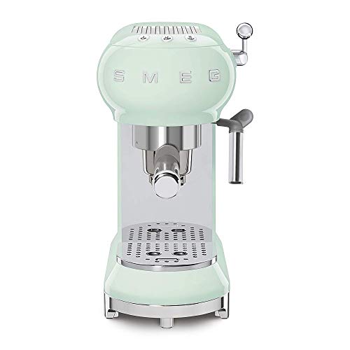 Smeg ecf01pgeu Espresso/ – Cafetera, color verde pastel