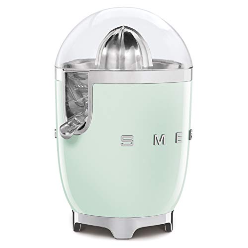 Smeg Exprimidor CJF01PGEU, 70 W, Acero Inoxidable, verde pastel