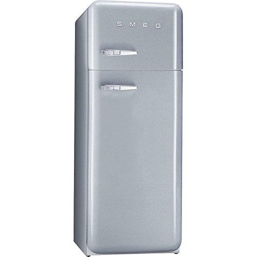 Smeg FAB30RFS Independiente A++ Plata nevera y congelador - Frigorífico (SN-T, 3 kg/24h, A++, Plata)