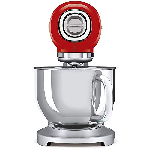 Smeg SMF02RDEU robot de cocina, Acero Inoxidable