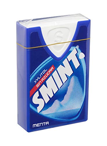 Smint Tabs Menta, Caramelo Comprimido Sin Azúcar - 12 unidades de 8 gr. (Total 96 gr.)