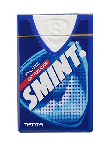 Smint Tabs Menta, Caramelo Comprimido Sin Azúcar - 12 unidades de 8 gr. (Total 96 gr.)