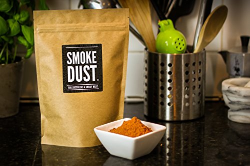 Smoke Dust – Condimento para todos los usos, barbacoa y marinado seco – de “Nifty Kitchen” – Paquete grande (225 gr)