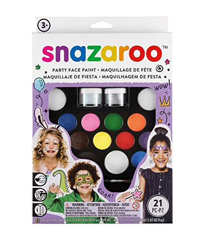 Snazaroo Ultimate Party Pack - Set de Maquillaje de Fiesta