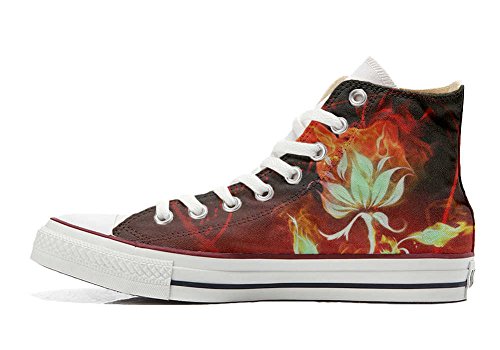 Sneakers Original USA Zapatos Personalizados Unisex (Producto Artesano) Flor - TG37