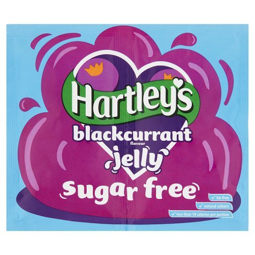 Sobre De Gelatina Sin Azúcar Hartleys Sabor Grosella 23 Gr