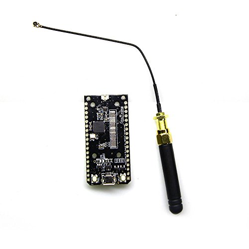 SODIAL 2 Pcs Sx1276 Lora Esp32 868/915 MHz Bluetooth Wi-Fi Junta de Desarrollo de Antena de Internet para Arduino