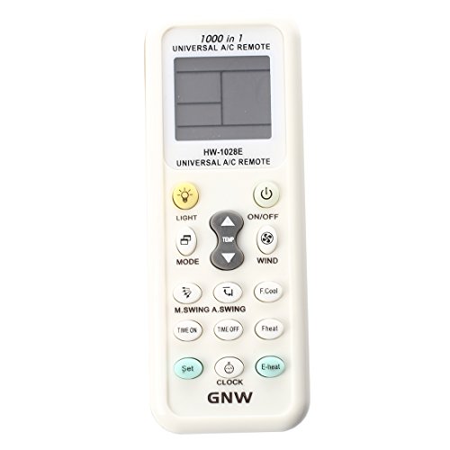 SODIAL(R) Aire Acondicionado de Control Remoto Mando a Distancia-Pantalla LCD Universal A/C Mando a Distancia para el Aire Acondicionado de K-1028E