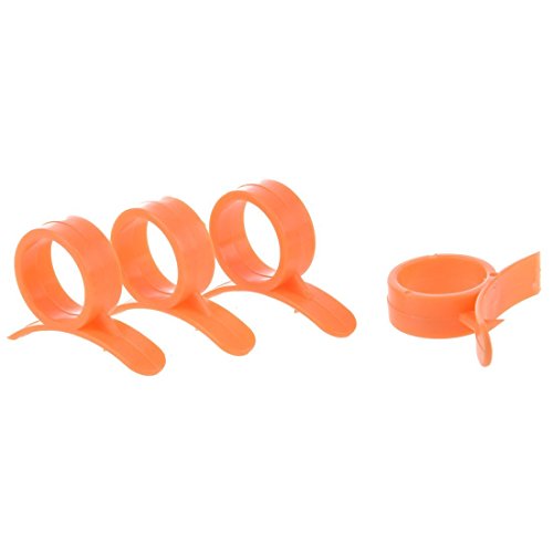 SODIAL(R) Juego de 4 Pelador de Naranja (una manera sencilla y practica para pelar las naranjas)