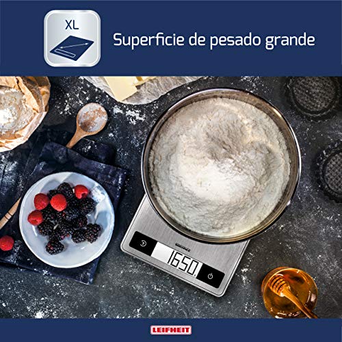 Soehnle Page Profi 200 Báscula de Cocina Digital, Gris, 23 cm