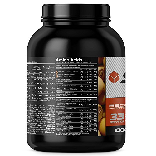 Soja Isolate GOLD - (100% vegetariana de proteína de soja natural, aislado lactosa, proteína natural), 1000g chocolate