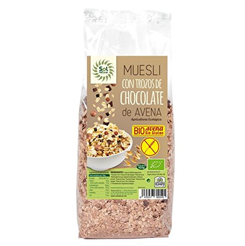 Sol natural - muesli avena chocolate sin gluten