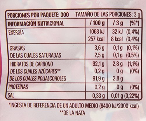 Solano - Fresas con Nata - Caramelo duro sin azúcar - 900 g