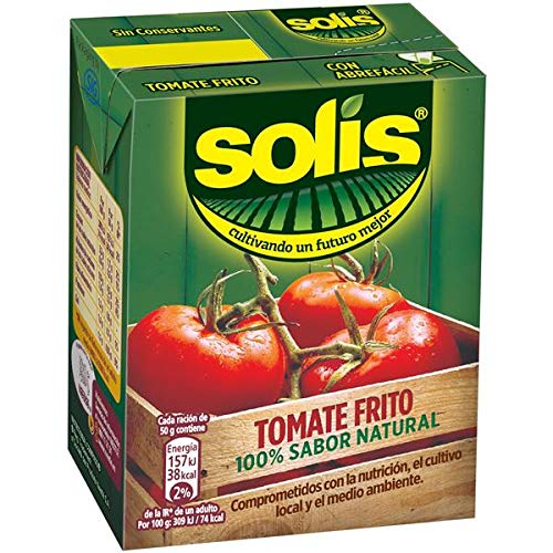 SOLIS Tomate Frito Brick - Tomate sin gluten - 350 g