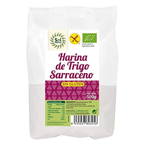 Solnatural Harina De Trigo Sarraceno Sin Gluten Bio 500 G 200 g