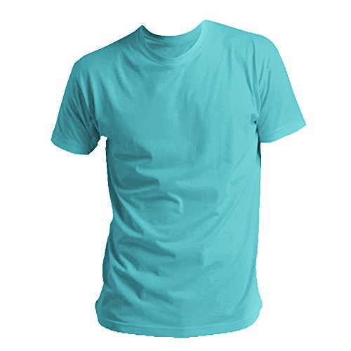 SOLS - Camiseta de Manga Corta Modelo Regent para Hombre (S) (Aqua)