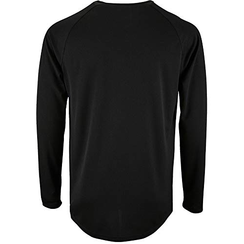 SOLS Camiseta de Manga Larga Modelo Performance Para Hombre (XXL/Amarillo)