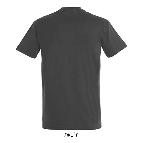 SOLS Imperial - Camiseta Unisex m/Corta 190gr./Child: Imperial - Camiseta Unisex m/Corta 190gr. - Color Gris Oscuro/Talla M