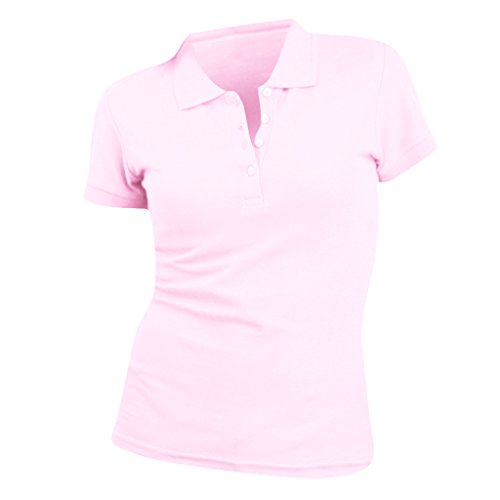 SOLS- Polo de Manga Corta de algodón piqué para Mujer (XXL) (Oro)