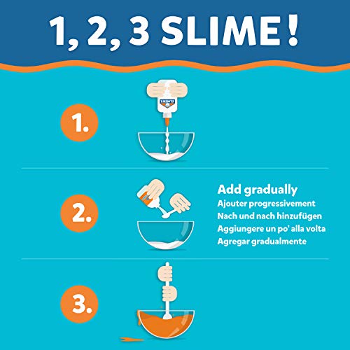 Solución líquido mágico slime de pegamento Elmer, 259 ml; adecuado para hacer slime