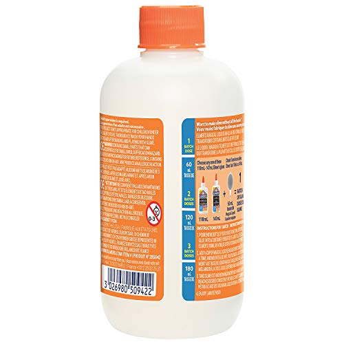 Solución líquido mágico slime de pegamento Elmer, 259 ml; adecuado para hacer slime