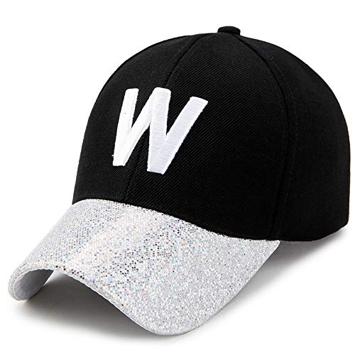 Sombrero de béisbol Femenino versión Coreana de la Marea Primavera Moda Protector Solar sombrilla Sombrero para el Sol Gorra de ala Brillante para Hombres