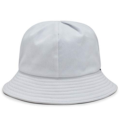 Sombrero De Mujer Y Sombrero Sombrero De Lavamanos para Mujer Casual Sun Hat All Code White