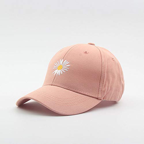 Sombrero para niñas Protector Solar Marea Moda Primavera y Verano Gorra de béisbol pequeña Margarita Sombra de Flores Ocio niños Gorra de Sol Masculina