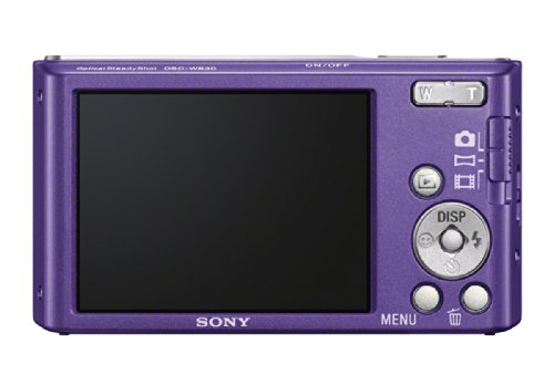 Sony DSC-W830 - Cámara compacta de 20.1 Mp (pantalla de 2.7", zoom óptico 8x, estabilizador óptico), violeta