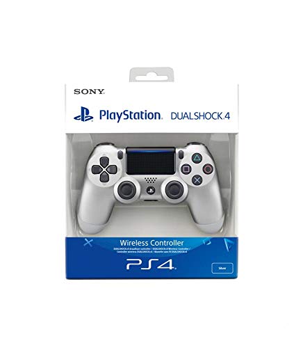 Sony - Mando Inalámbrico Dualshock 4 V2, Color Plata (PS4)