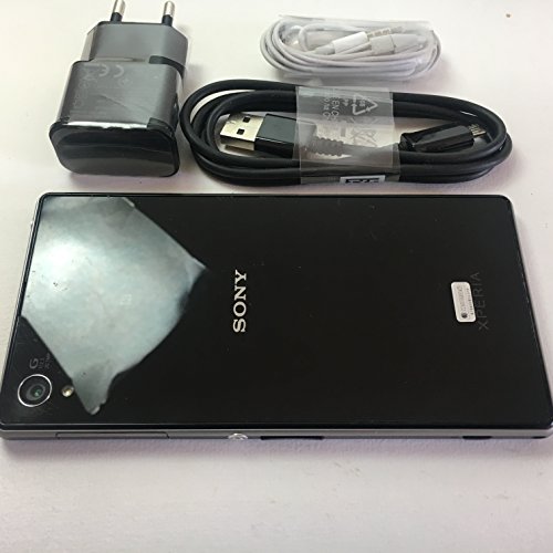 Sony Xperia Z1 - Smartphone libre Android (pantalla 5", cámara 20.7 Mp, 16 GB, Quad-Core 2.2 GHz, 2 GB RAM), negro [importado]